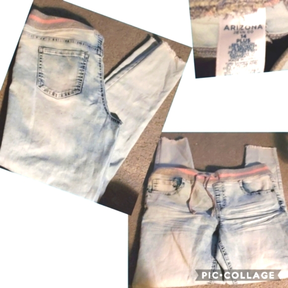 Arizona 14 plus stretch waist light wash - Picture 1 of 1